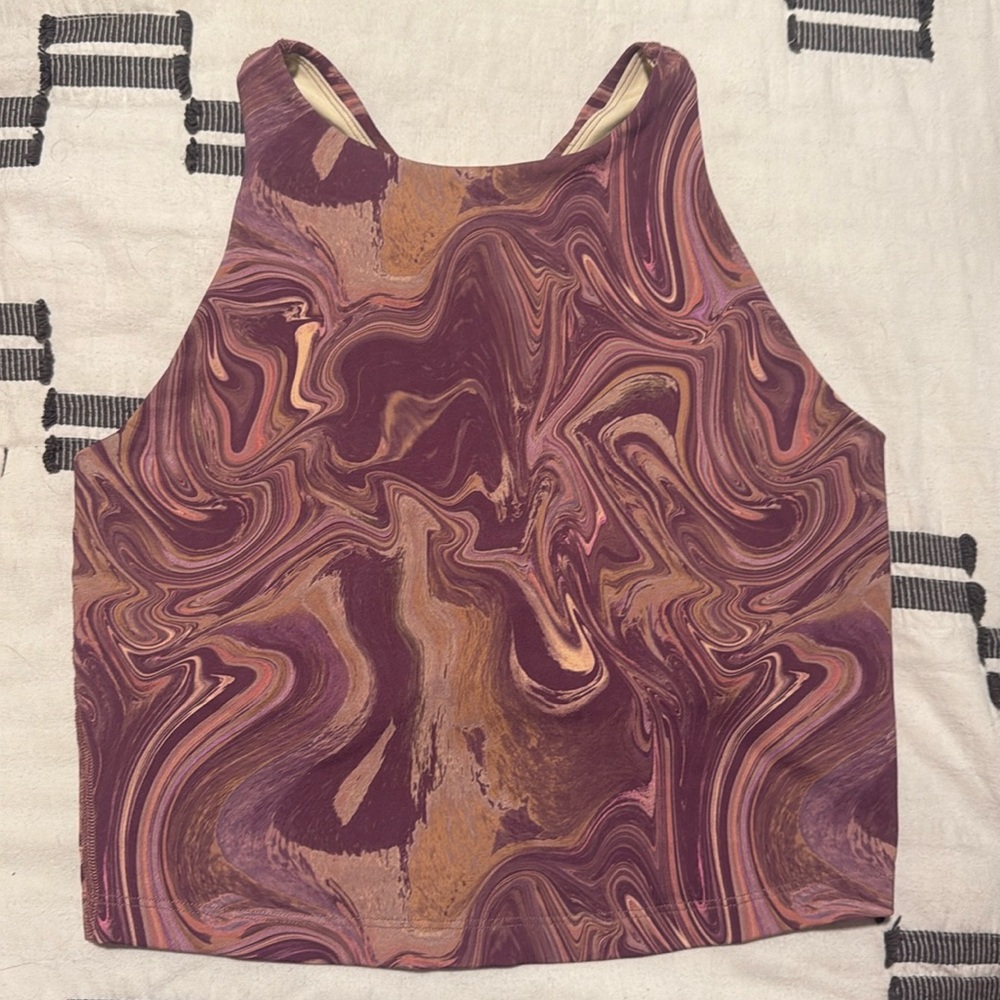 Beyond Yoga cropped tank. Size M